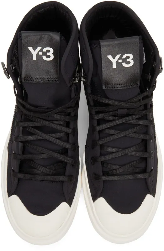 Y-3 Ajatu Court High BLACK/WHITE (H05621)