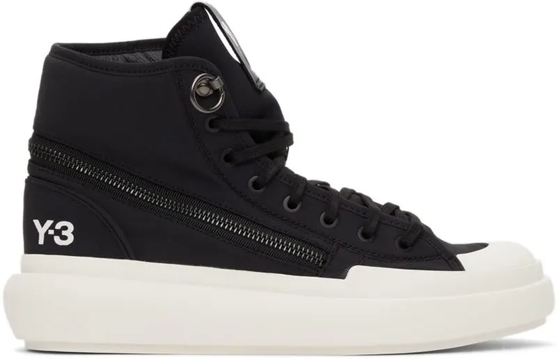 Y-3 Ajatu Court High BLACK/WHITE (H05621)