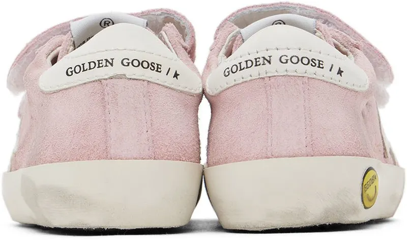 Golden Goose Baby Pink Old School Suede 25615 Baby Pink/Whit (GJF00111.F002832.25615)