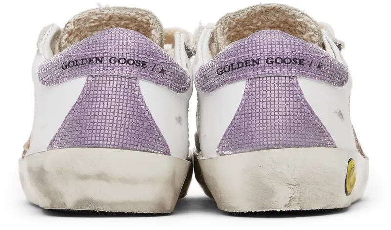 Golden Goose Baby White & Gold Superstar Classic 81614 White/Ice/Gold (GJF00102.F002837.81614)