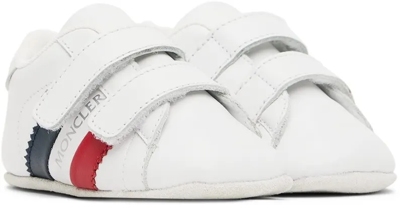 Moncler Enfant Baby White Stripe 002 WHITE (H29514M0001001AD1)