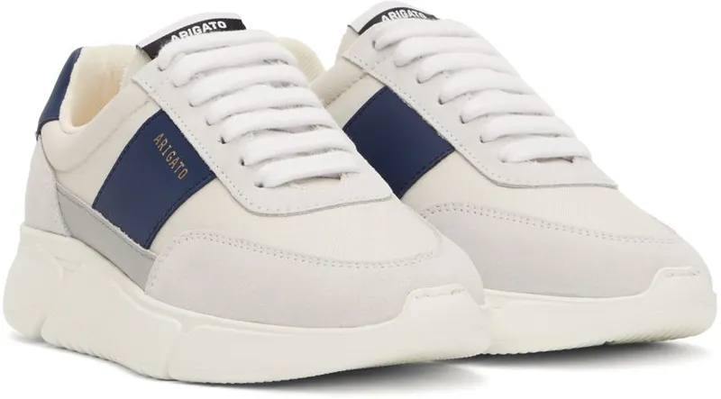 Axel Arigato Beige & Blue Genesis Vintage Cremino/Blue (F0084092)