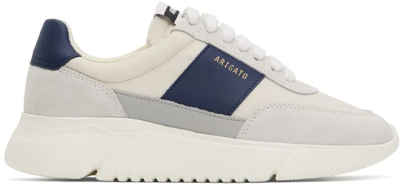 Axel Arigato Beige & Blue Genesis Vintage Cremino/Blue (F0084092)