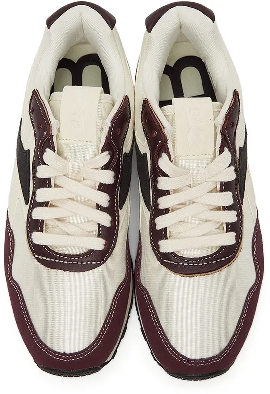 Reebok By Victoria Beckham Beige & Burgundy VB Rapide Maroon (H02606)