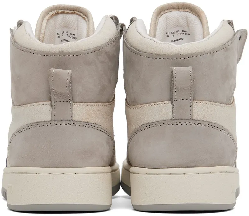 Axel Arigato Beige & Gray Dice Hi BEIGE/GREY (F0003020)