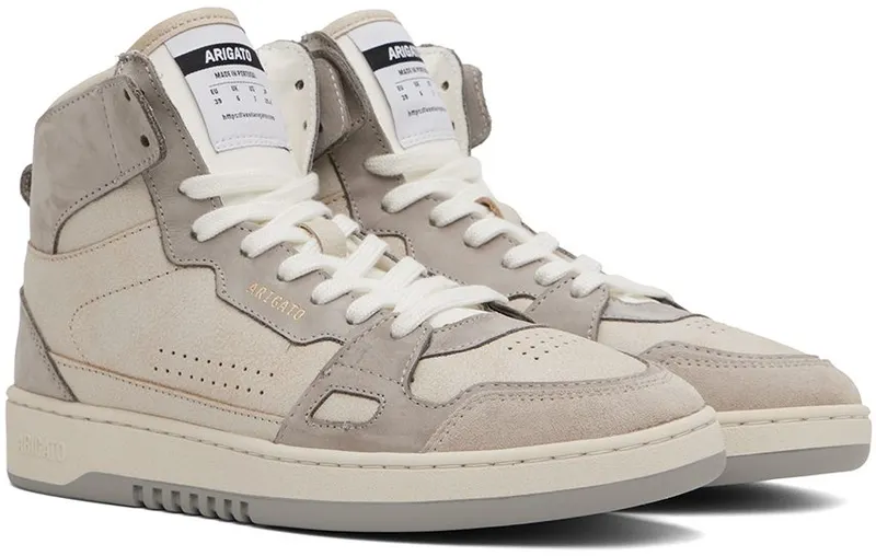 Axel Arigato Beige & Gray Dice Hi BEIGE/GREY (F0003020)
