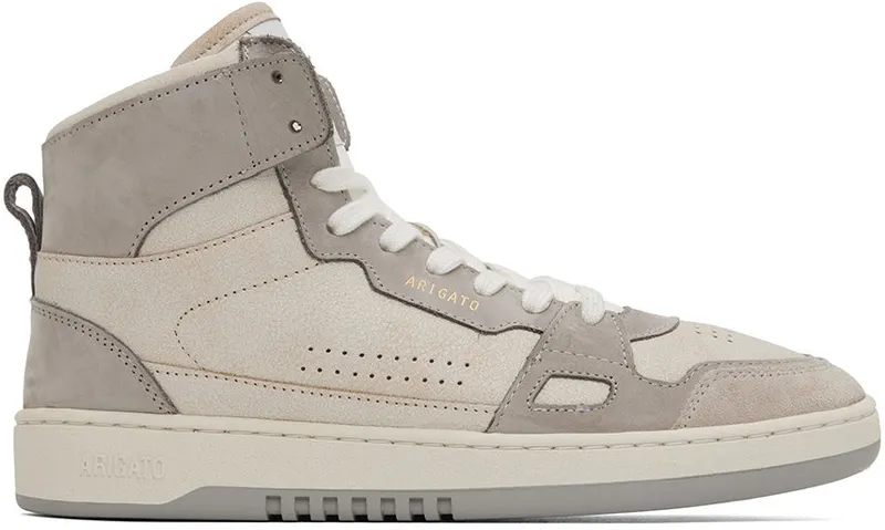 Axel Arigato Beige & Gray Dice Hi BEIGE/GREY (F0003020)