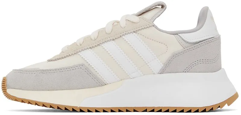 adidas Originals Beige & Gray Retropy F2 Chalk White/Ftwr Whi (GW8275)
