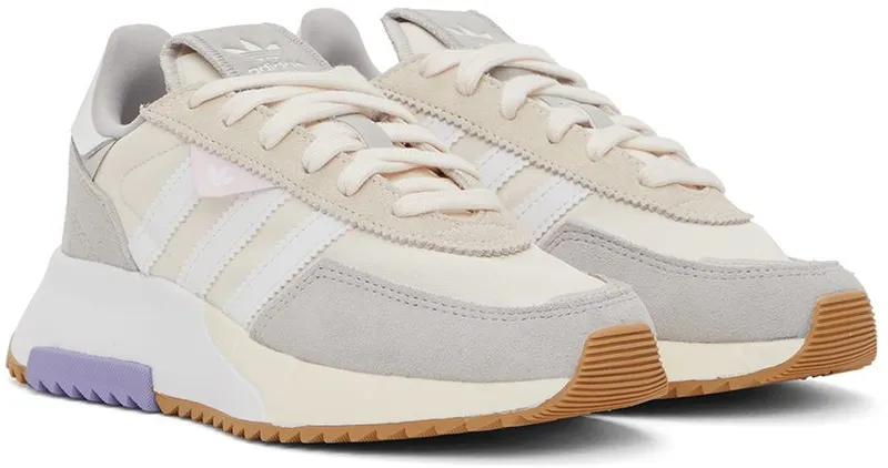 adidas Originals Beige & Gray Retropy F2 Chalk White/Ftwr Whi (GW8275)