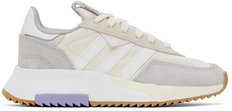 adidas Originals Beige & Gray Retropy F2 Chalk White/Ftwr Whi (GW8275)