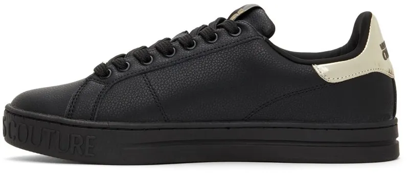 Versace Jeans Couture Black 88 V-Emblem Court EG89 BLACK/GOLD (E72YA3SK1 EZP098)