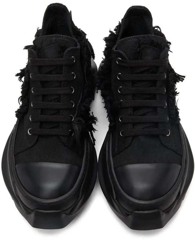 Rick Owens Drkshdw Black Abstract 9999 BLACK/BLACK (DU02A3842 BD)