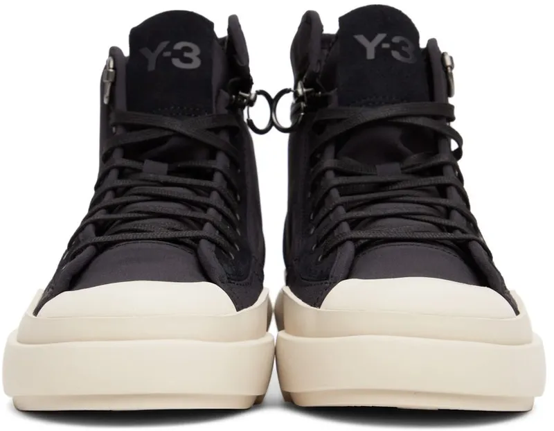 Y-3 Black Ajatu Court High BLACK/CLEABROWN (GW8618)