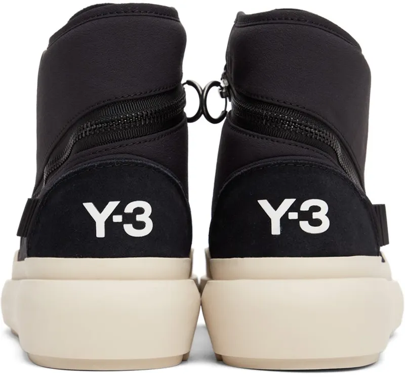 Y-3 Black Ajatu Court High BLACK/CLEABROWN (GW8618)