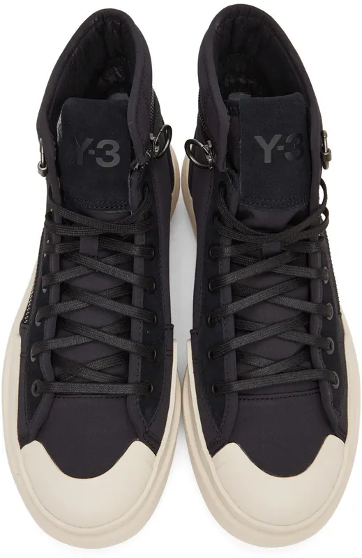 Y-3 Black Ajatu Court High BLACK/CLEABROWN (GW8618)