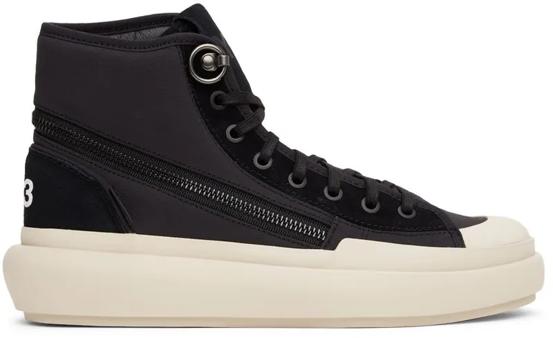Y-3 Black Ajatu Court High BLACK/CLEABROWN (GW8618)
