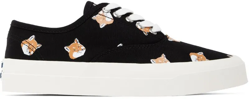 Maison Kitsuné Black All Over Fox Head P199 Black (DU04705WW9001)
