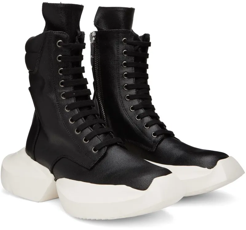 Rick Owens Drkshdw Black Army Split 91 BLACK/MILK (DU02B4830 BF)