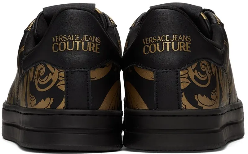 Versace Jeans Couture Black Baroque Court 88 EG89 NERO + ORO (E71YA3SK4 EZP016)