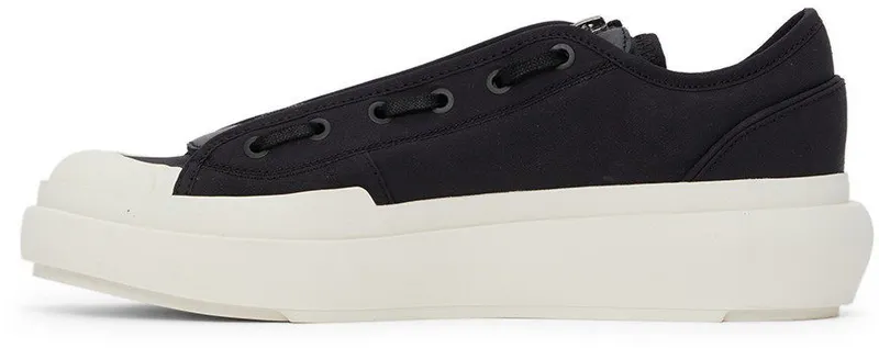 Y-3 Black Classic Court Low V1 Black/Black/Corewhit (H05625)