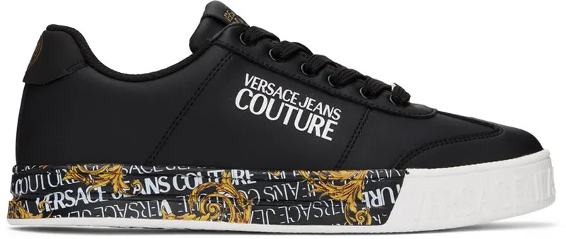Versace Jeans Couture Black Court 88 E899 BLACK (E73YA3SK6EZP166)