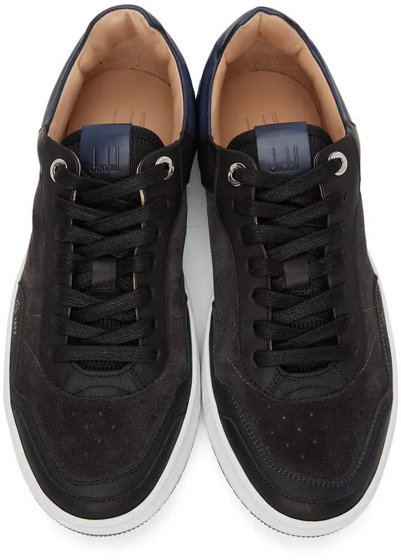 Dunhill Black Court Elite Lux 410 NAVY (DU21F1335B3410)