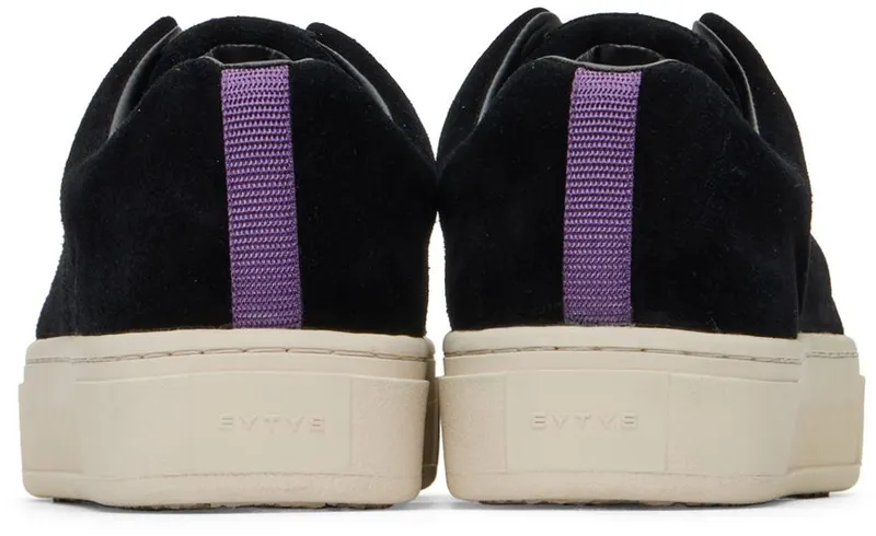 Eytys Black Doja S-O S-O Suede Black (F001002)
