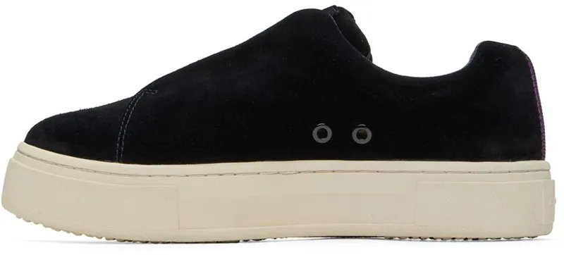 Eytys Black Doja S-O S-O Suede Black (F001002)