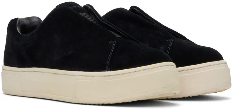 Eytys Black Doja S-O S-O Suede Black (F001002)