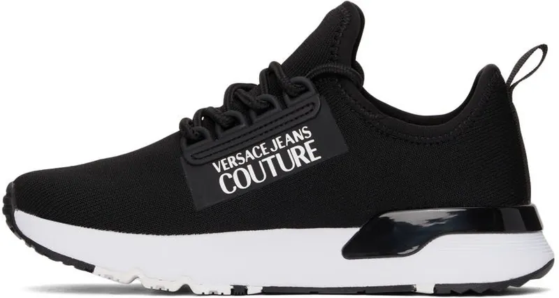Versace Jeans Couture Black Logo Sneaker E899 Black (E71VA3SA5EZS018)