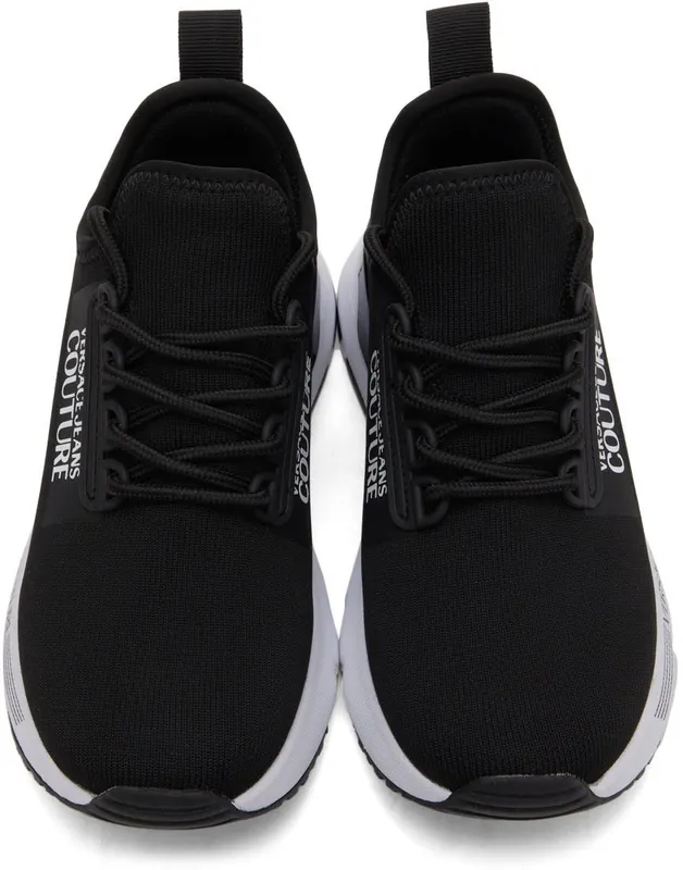 Versace Jeans Couture Black Logo Sneaker E899 Black (E71VA3SA5EZS018)