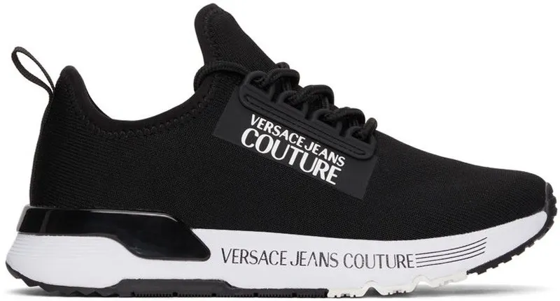 Versace Jeans Couture Black Logo Sneaker E899 Black (E71VA3SA5EZS018)