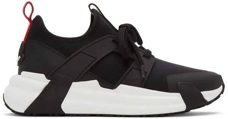 Moncler Black Lunarove Low-Top 999 BLACK (H109A4M00090M1419)