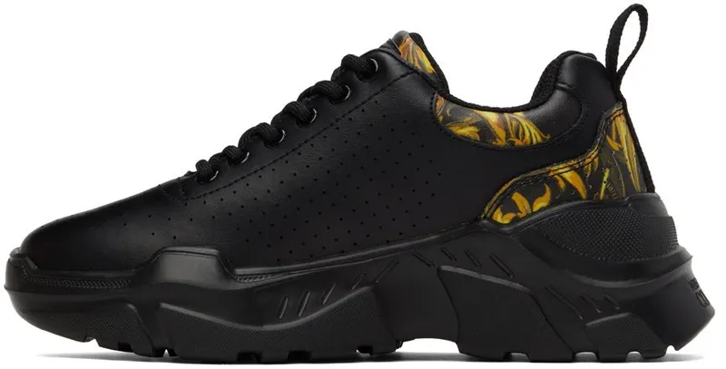 Versace Jeans Couture Black Regalia Baroque Speedtrack Eg89 Black/Gold (E72VA3SC3EZP089)