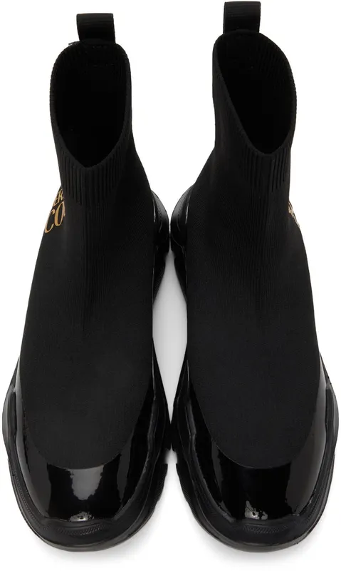 Versace Jeans Couture Black Speedtrack High E899 Nero (E71VA3SC5EZS022)