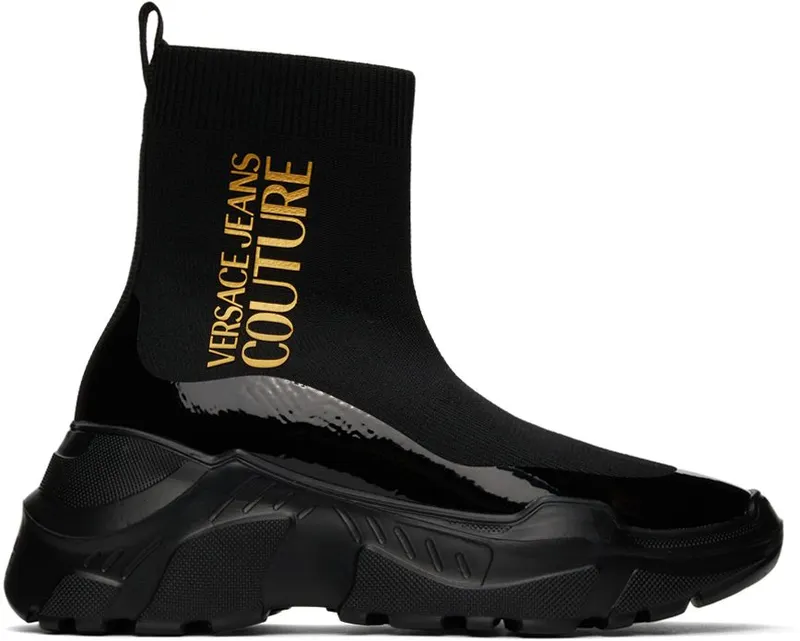 Versace Jeans Couture Black Speedtrack High E899 Nero (E71VA3SC5EZS022)