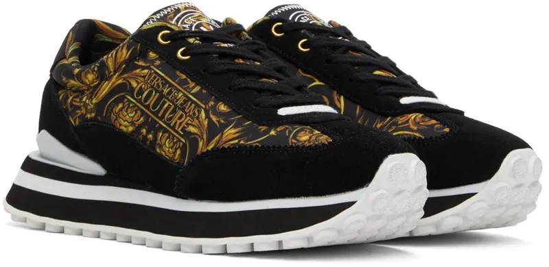 Versace Jeans Couture Black Spyke EG89 BLACK/GOLD (E72YA3SE7 EZS186)