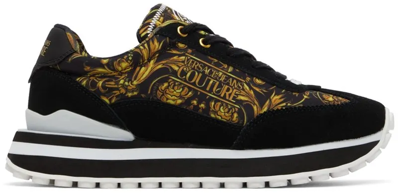 Versace Jeans Couture Black Spyke EG89 BLACK/GOLD (E72YA3SE7 EZS186)