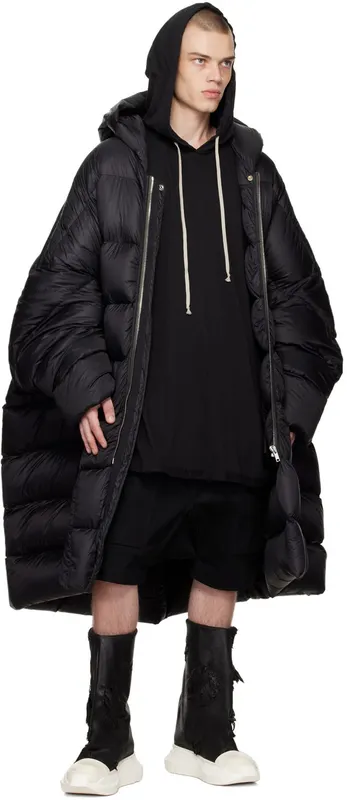 Rick Owens Drkshdw Black Strobe Fogachine Boots 911 BLACK/MILK/MILK (DU02B4814 BFLS)