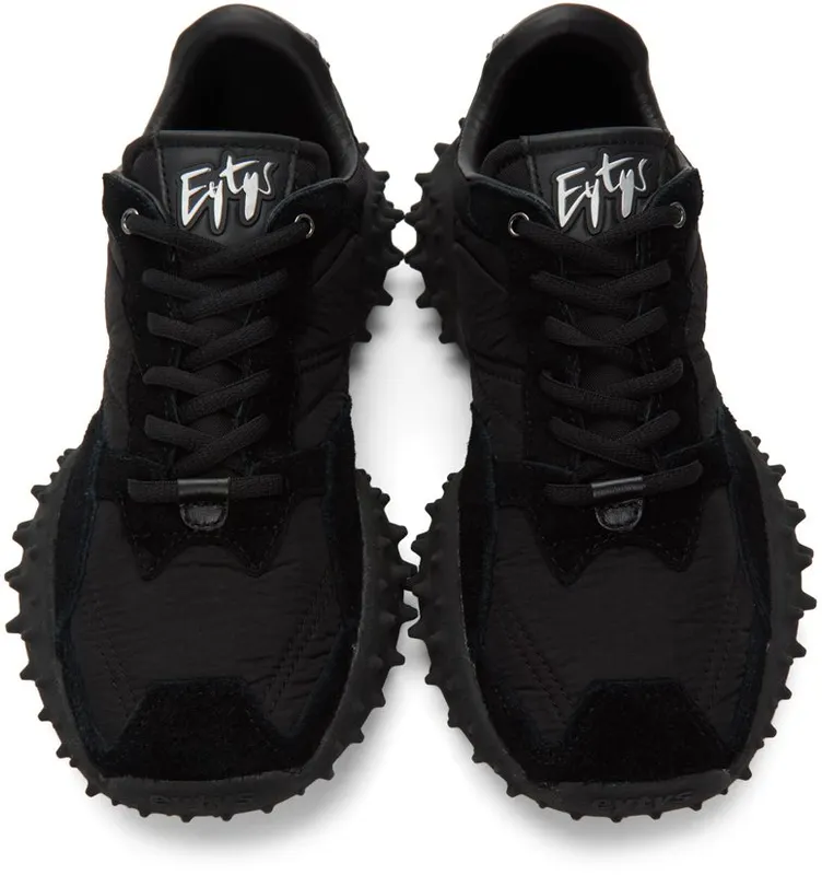 Eytys Black Suede Fugu BLACK (FUSB)