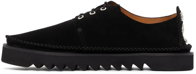 Toga Virilis Black Suede Low-Top BLACK 16363356 (FTVRM113409001)