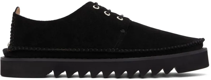 Toga Virilis Black Suede Low-Top BLACK 16363356 (FTVRM113409001)