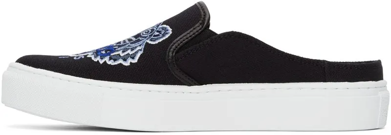 Kenzo Black Tiger K-Skate Slip-On 99 Black (FB52SN105F70)