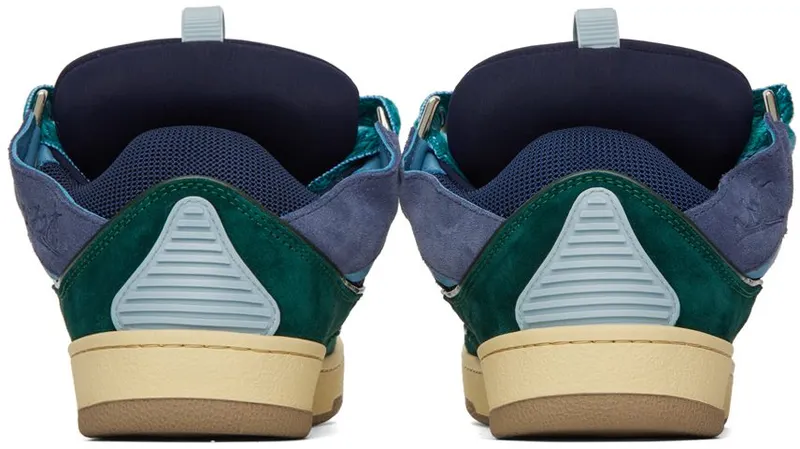 Lanvin Blue Curb 2040 BLUE/GREEN (FM-SKRK11-DRAG-A22)