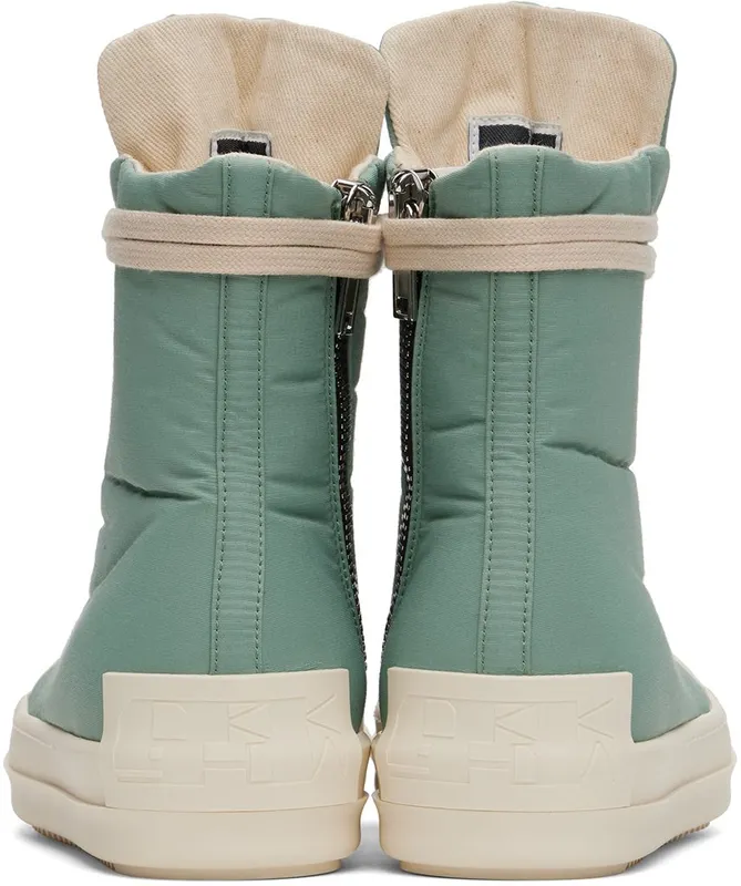 Rick Owens Drkshdw Blue Faille 5611 AQUA/MILK/MILK (DU02B4800 MUEH3)