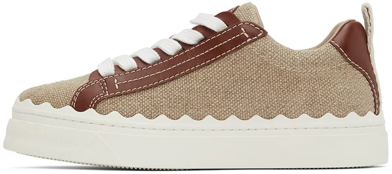 Chloé Brown Lauren 90U White – Brown 1 (CHC22U108Z4)