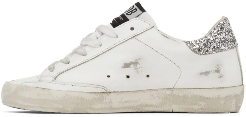 Golden Goose Glitter Superstar Sneaker White (F00101.F002255.10238)