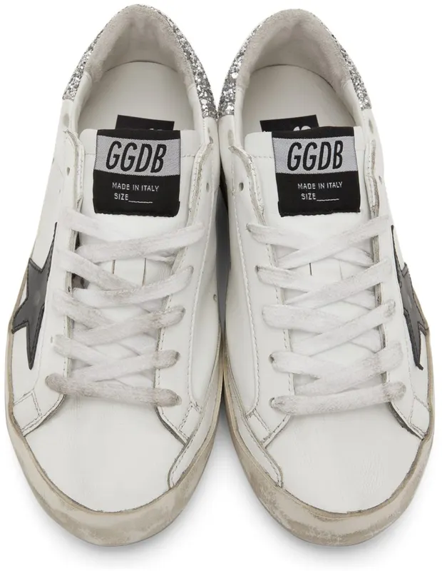 Golden Goose Glitter Superstar Sneaker White (F00101.F002255.10238)