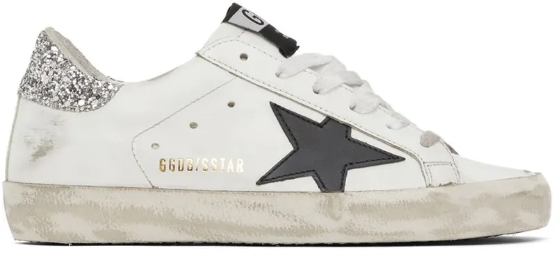 Golden Goose Glitter Superstar Sneaker White (F00101.F002255.10238)