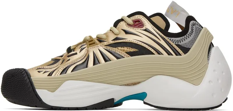 Lanvin Gold Flash-X 02M6 ECRU/MORDORE (FM-SKIK00-MEFR-E22)